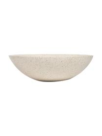 Aufsatzwaschbecken Kuveni aus Terrazzo, Terrazzo, Beige, Terrazzo-Optik, Ø 40 x H 11 cm