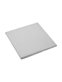 Topper-Spannbettlaken Lara, Jersey-Elasthan, 95% Baumwolle, 5% Elasthan, Hellgrau, B 95 x L 200 cm