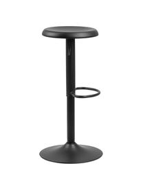 Výškově nastavitelný barový stolek Finch, 2 ks, Kov s práškovým nástřikem, Černá, Ø 40 cm, V 80 cm