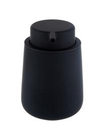 Dávkovač na mydlo z porcelánu Nova One, Čierna, Ø 8 x V 12 cm