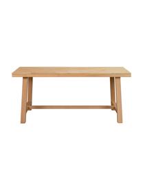 Stół do jadalni z drewna Brooklyn, rozsuwany, różne rozmiary, Lite drewno dębowe szczotkowane i lakierowane, Drewno dębowe, S 220 do 270 x G 95 cm