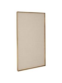Tablón de notas Memories, Tablero: algodón, corcho, Dorado, beige, An 45 x Al 80 cm
