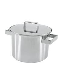 Garnek ze stali szlachetnej Design Plus, Stal szlachetna 18/10, Odcienie srebrnego, Ø 20 x W 15 cm