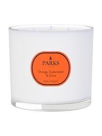 Bougie parfumée à trois mèches Vintage Aromatherapy (orange, bois de cèdre & clous de girofle), Orange, bois de cèdre, clous de girofle, Ø 12 x haut. 11 cm