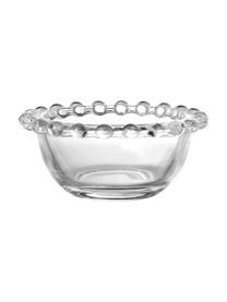 Kleine Glas-Schälchen Perles, 2 Stück, Glas, Transparent, Ø 9 x H 4 cm