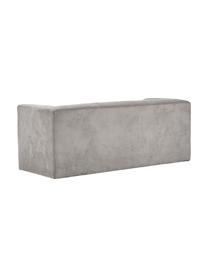 Divano 2 posti Bobi, Rivestimento: 88% poliestere, 12% nylon, Struttura: legno di pino massiccio, Tessuto grigio scuro, Larg. 178 x Prof. 82 cm