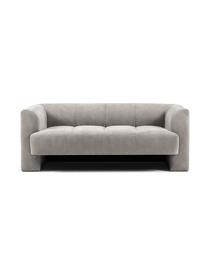 Divano 2 posti Bobi, Rivestimento: 88% poliestere, 12% nylon, Struttura: legno di pino massiccio, Tessuto grigio scuro, Larg. 178 x Prof. 82 cm