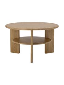 Tavolino rotondo in legno Lourdes, Pannello di fibra a media densità (MDF), Legno, Ø 72 cm