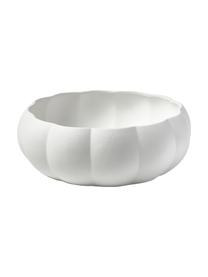 Bol decorativo de gres Valerian, Gres, Blanco, Ø 39 x Al 13 cm