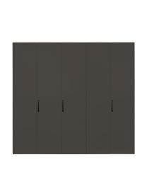 Draaideurkast Madison 5 deuren, inclusief montageservice, Frame: panelen op houtbasis, gel, Grijs, B 252 cm x H 230 cm