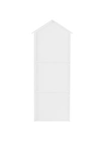 Dětský regál Sevilla, Potažená MDF deska (dřevovláknitá deska střední hustoty), Bílá, Š 40 cm, V 117 cm