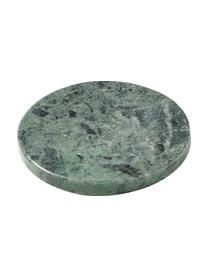 Set 4 sottobicchieri in marmo verde Callum, Marmo, Verde, Ø 10 x Alt. 1 cm