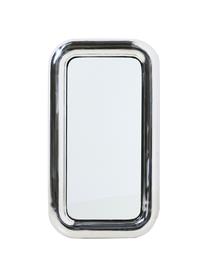 Espejo de pared de acero Chubby, Espejo: cristal, Cromo, An 45 x Al 80 cm