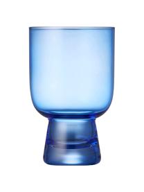 Vasos de colores pequeños Tumbli, 6 uds., Vidrio, Multicolor, Ø 8 x Al 12 cm, 300 ml