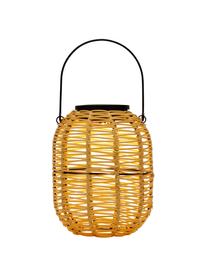 Solar Außenleuchte Sunshine Treasure zum Hängen oder Stellen, Lampenschirm: Polyrattan, Beige, Ø 16 x H 20 cm