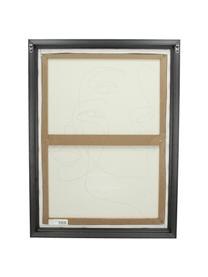 Ingelijste canvasprint Aventurine, Lijst: kunststof, Wit, zwart, B 45 x H 60 cm