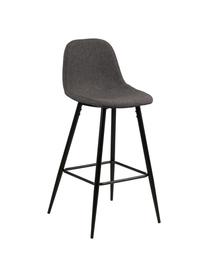 Barová židle Wilma, 2 ks, Šedá, Š 44 cm, V 91 cm