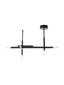Velké stropní LED svítidlo Gratia, Černá, bílá, Š 76 cm, V 50 cm