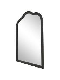 Barock-Wandspiegel Muriel, Rahmen: Massivholz, beschichtet, Rückseite: Mitteldichte Holzfaserpla, Spiegelfläche: Spiegelglas, Schwarz, B 90 x H 120 cm