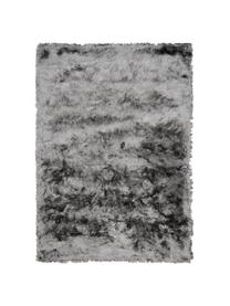 Glänzender Hochflor-Teppich Jimmy in Hellgrau, Flor: 100% Polyester, Hellgrau, B 200 x L 300 cm (Größe L)