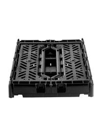 Petite boîte de rangement pliable Black, Plastique, Noir, larg. 27 x haut. 11 cm