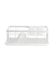 Suszarka do naczyń z metalu Rack, Metal powlekany, Kremowobiały, S 43 x W 15 cm
