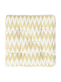 Outdoor-Sitzkissen Maillot mit Ikat Muster, 100 % Acryl

Das in diesem Produkt verwendete Material ist schadstoffgeprüft und zertifiziert nach STANDARD 100 by OEKO-TEX®, 2016OK0494, Gelb, B 40 x L 40 cm