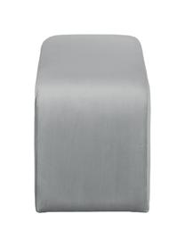Moderne Samt-Polsterbank Penelope in Grau, Bezug: Samt (100% Polyester) Der, Gestell: Metall, Sperrholz, Samt Grau, B 110 x H 46 cm