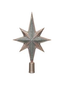 Estrella Árbol de Navidad Morning, Plástico, Plateado, bronceado, An 15 x Al 26 cm