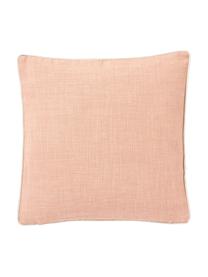 Kissenhülle Cressida mit zweifarbiger Kederumrandung, 100 % Polyester, Rosa, B 45 x L 45 cm