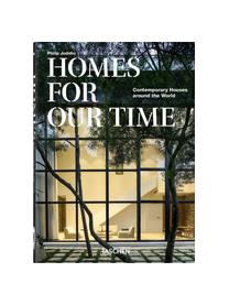 Bildband Homes for our Time, Papier, Hardcover, Grün, Mehrfarbig, 16 x 22 cm