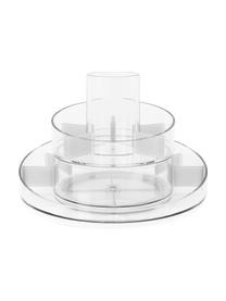 Cosmetische organizer Cascade, Kunststof, Transparant, Ø 25 x H 17 cm