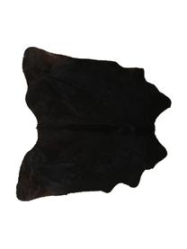 Kuhfell-Teppich Lana, Kuhfell, Schwarz, B 180 x L 200 cm