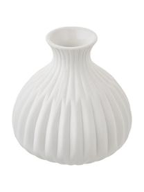 Komplet wazonów z porcelany Palo, 3 elem., Porcelana, Biały, nieszkliwiona szorstka powierzchnia, Komplet z różnymi rozmiarami