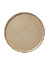 Mesa de centro redonda de madera de mango Benno, Madera de mango maciza pintada, Madera de mango barnizado claro, Ø 80 cm