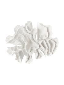 Dekoracja Coral, Poliresing, Biały, S 25 x W 10 cm