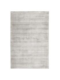Handgeweven viscose vloerkleed Jane, Onderzijde: 100% katoen Het in dit pr, Greige, B 120 x L 180 cm (maat S)