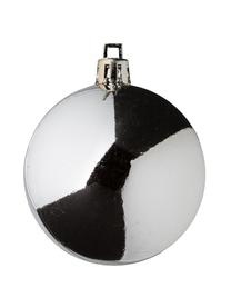 Set palline di Natalie 46, Plastica infrangibile, Argento, Set in varie misure