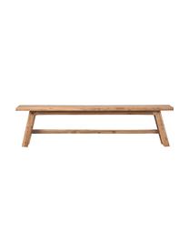 Sitzbank Lawas aus Teakholz, Recyceltes Teakholz, naturbelassen, Teakholz, B 180 x H 45 cm