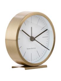 Zegar stołowy Hannah, Odcienie złotego, Ø 9 x W 9 cm