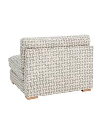 Bouclé křeslo Stories, Béžová, bílá, Š 93 cm, H 91 cm