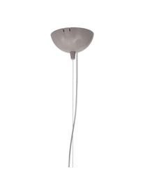Lampada a sospensione grande Bellissima, Plastica, Greige, Ø 50 x Alt. 41 cm