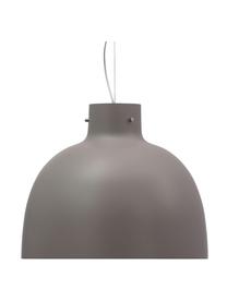 Lampada a sospensione grande Bellissima, Plastica, Greige, Ø 50 x Alt. 41 cm