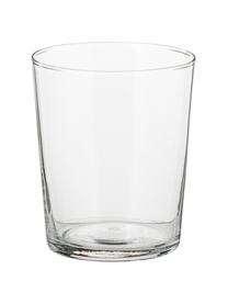 Mondgeblazen waterglazen Diseguale in verschillende vormen, 6 stuks, Mondgeblazen glas, Transparant, Ø 8 x H 10 cm, 200 ml