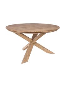 Mesa de comedor redonda Rift, tablero de madera de teca reciclada, Teca reciclada y certificado FSC, Teca reciclada, Ø 135 x Al 76 cm