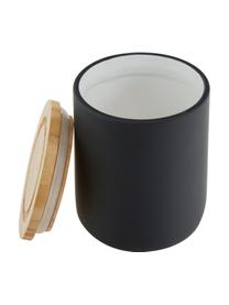 Aufbewahrungsdose Stak, verschiedene Größen, Dose: Keramik, Deckel: Bambusholz, Schwarz, Bambus, Ø 10 x H 13 cm, 750 ml