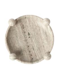 Dekoschale Bonnie aus Marmor, Marmor, Braun, marmoriert, Ø 27 x H 14 cm