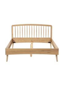 Letto in legno Signe, Legno di quercia, Larg. 140 x Lung. 200 cm