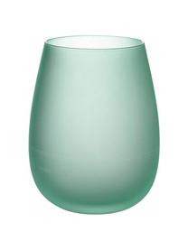 Vasos de colores Happy Hour, 6 uds., Vidrio, Tonos azules, Ø 7 x Al 11 cm