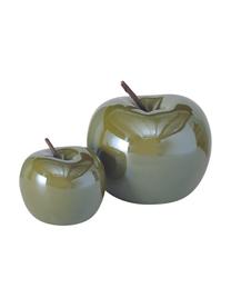 Set 2 oggetti decorativi Perly, Dolomite, Verde, Set in varie misure